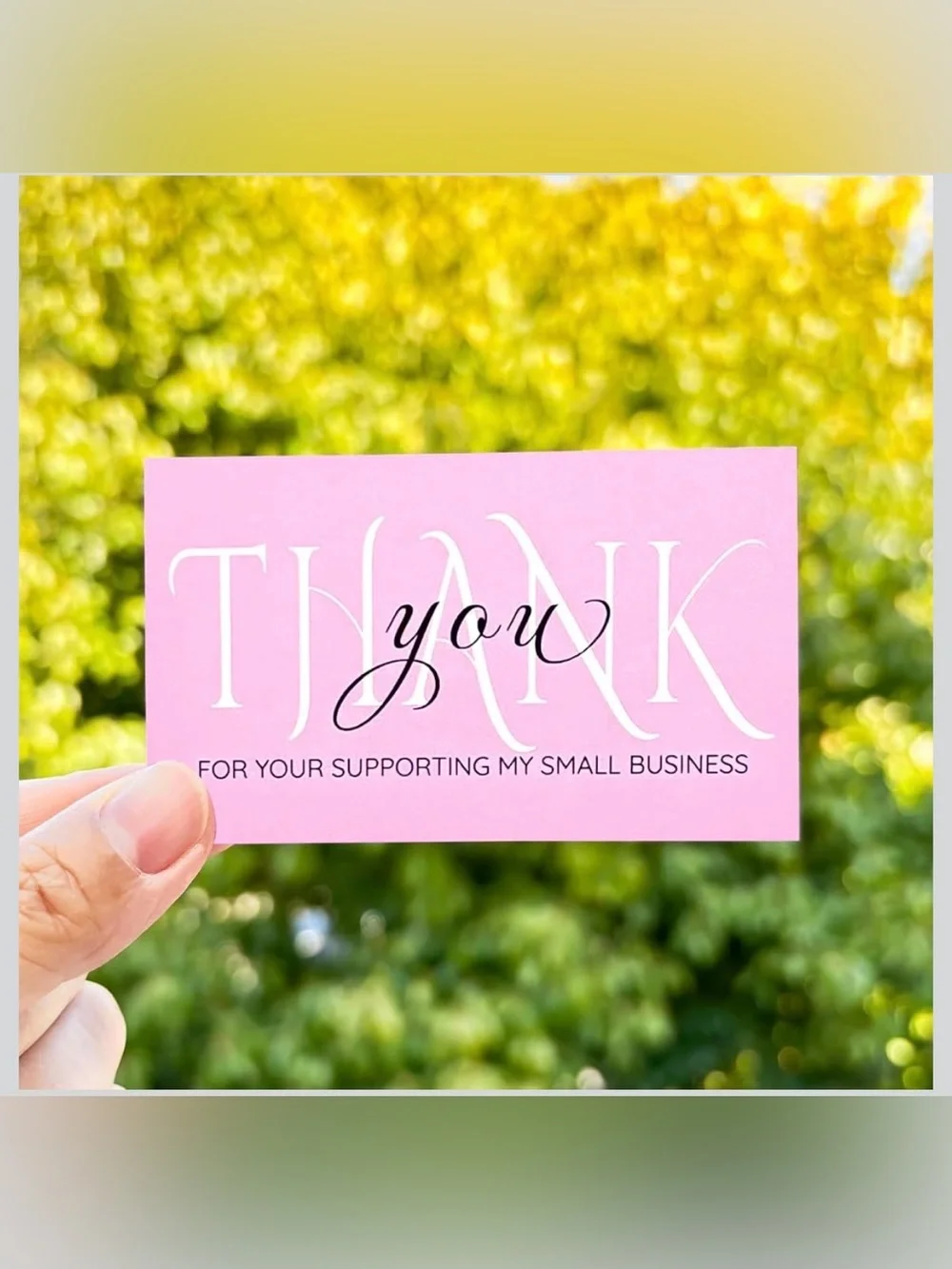 Thank You Cards - Set of 100